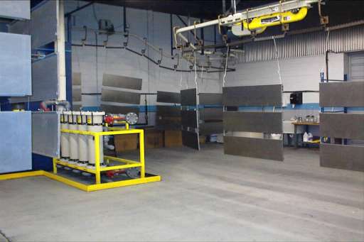 API Powder Coating Area